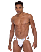 Men’s Pride White Jock Strap